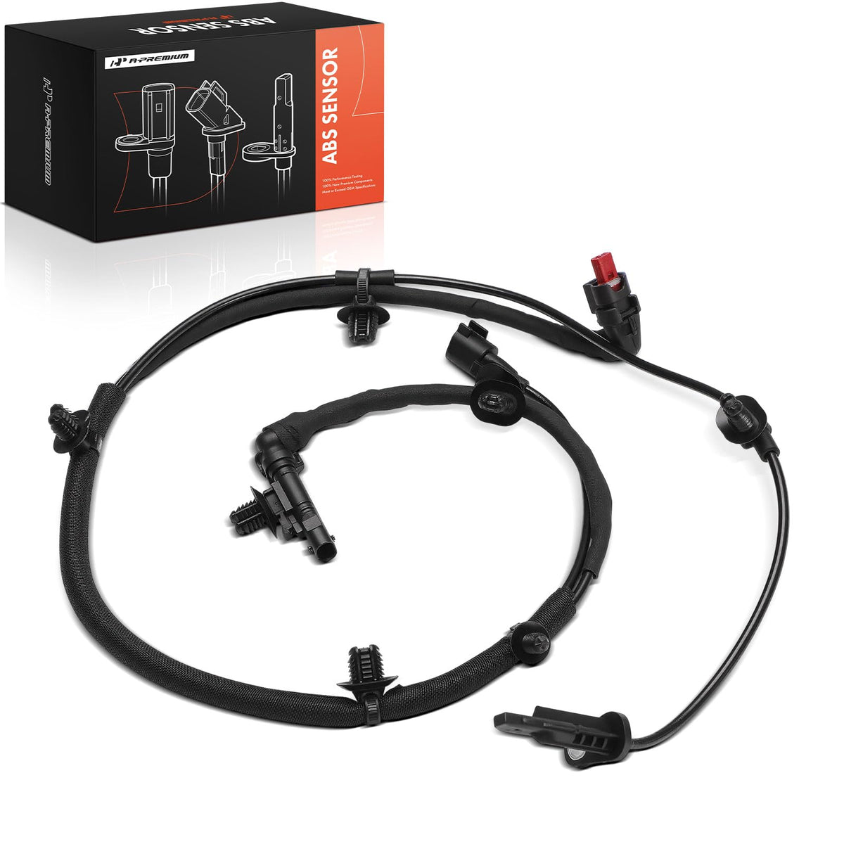 A-Premium Front Left ABS Wheel Speed Sensor Compatible with Jeep