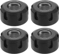 uxcell 4pcs Clamping ER25UM(M32) Collet Clamping Nuts for CNC Milling Chuck Holder Lathe