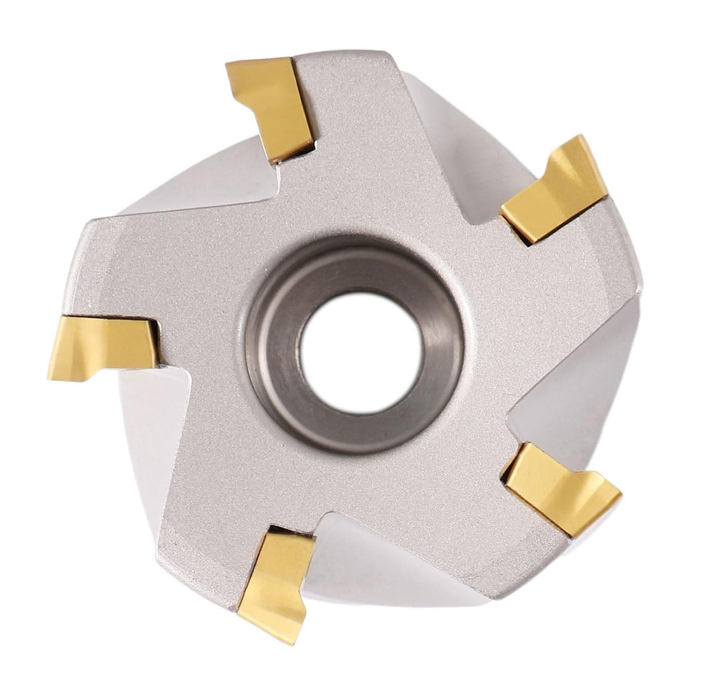 Accusize 2 in Indexable Face Mill 3/4 in Arbor, Carbide APKT1604 Inserts