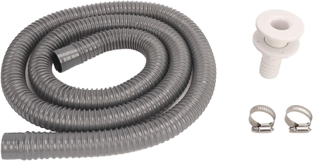 Bilge Pump Hose Kit 1-1/8in Thru Hull Fitting for Marine Boat