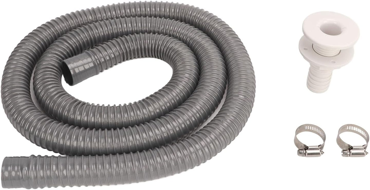 Bilge Pump Hose Kit 1-1/8in Thru Hull Fitting for Marine Boat
