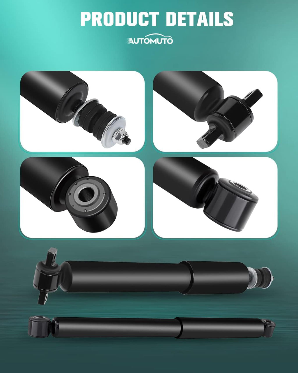 AUTOMUTO Shocks Kit for 1999-2007 for Silverado 1500 for GMC Sierra 1500