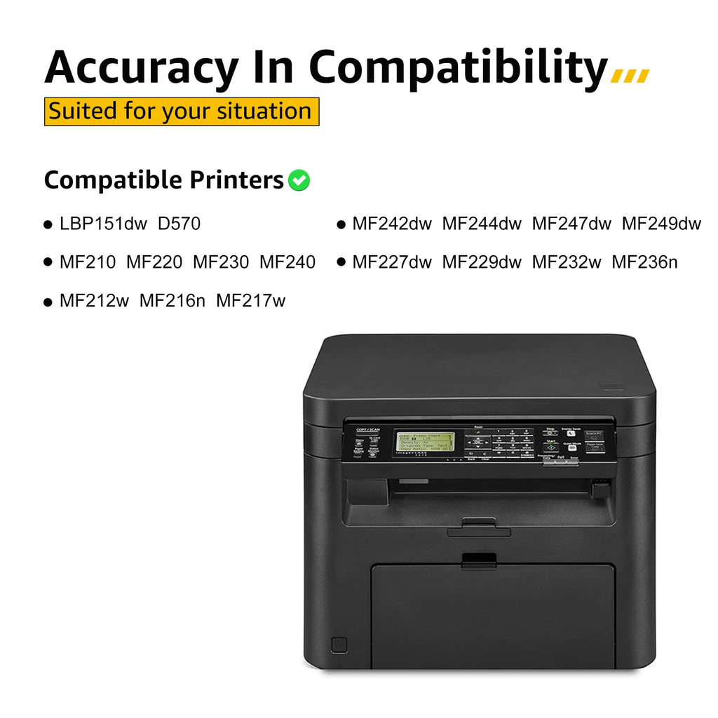 Compatible for Canon 137 Black Toner Cartridge 2 Pack