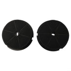 Round Active Charcoal Filter For Kitchen for exhaust Hoods 1015427 Range Hood Activated Carbon 190mm Round(2 PACK)