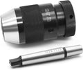 1/32"- 5/8" Heavy Duty JT33 Keyless Lathe Drill Chuck MT2 Shank