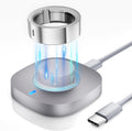 Compatible with Aura-Ring Gen 4 Charger Size 15, Safe & Fast Charging Dock