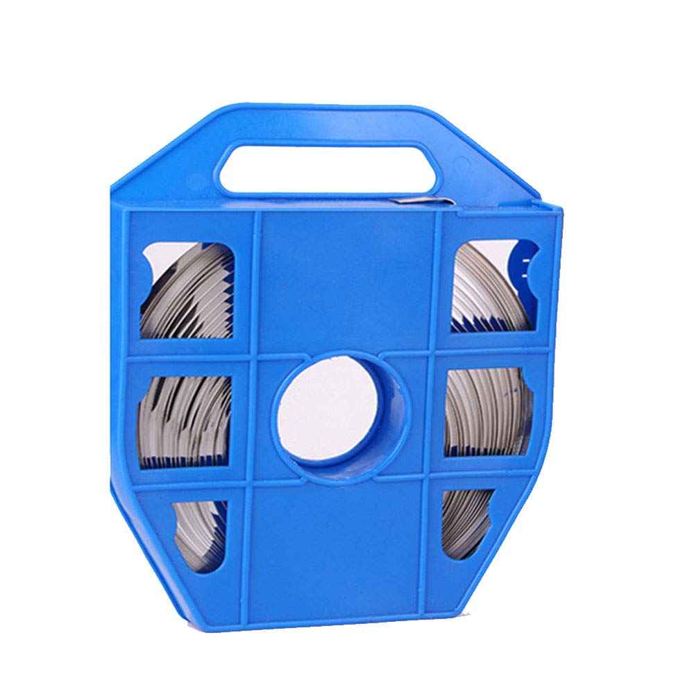 Steel Packaging Strapping Tensioner Banding Tool, 100 Feet 3/4" Width 304 Stainless Steel Band Coil, 100pcs 3/4"