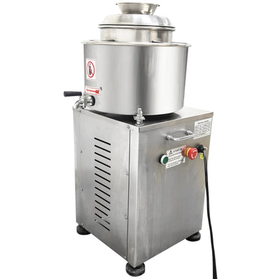 3000W Commercial Meatball Beating Machine, 2800RPM Electric Meat Grinder & Food Processor with 9.45 inch Stainless