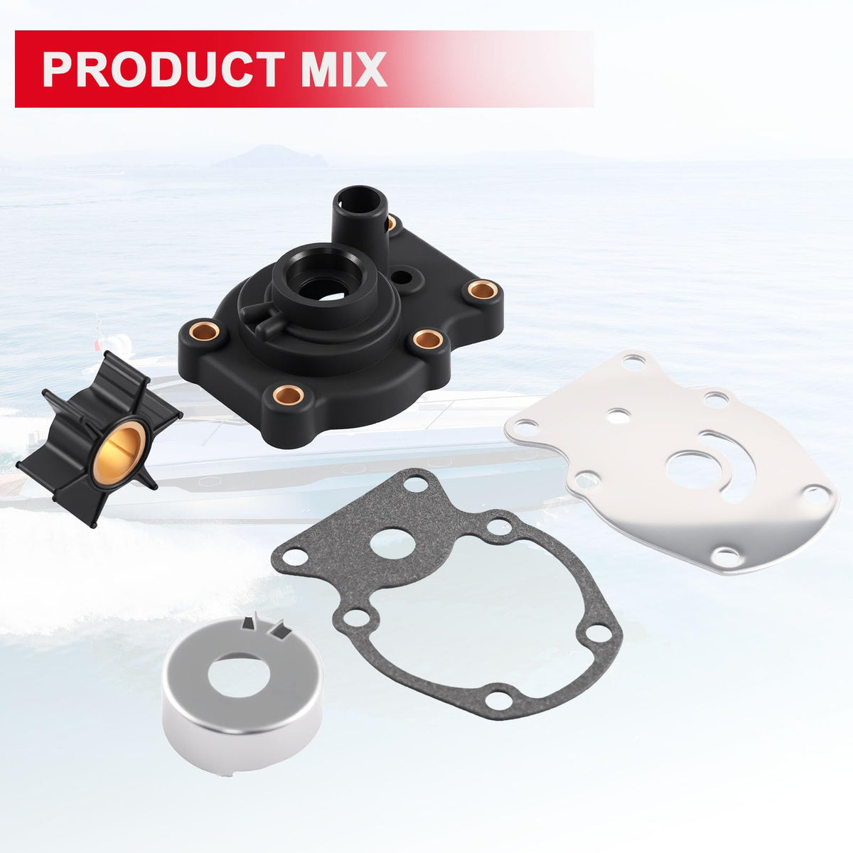 393630 Water Pump Kit Fit for Johnson Evinrude 20 25 30 35HP