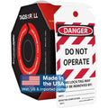 NMC 250 Lockout Tags by-The-Roll