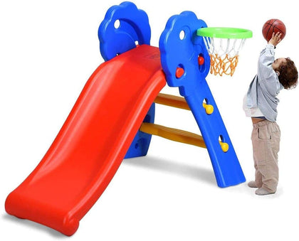 Toddler Slide, Freestanding Climber Slide Playset for Playground, Easy Setup, Sturdy Plastic Indoor Slide for Kids