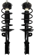 TRQ Front Driver and Passenger Side Strut and Spring Assembly Set Loaded