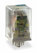 120VAC, 8-Pin Octal Base General Purpose Plug-In Relay; AC Contact Rating: 10A @ 277V