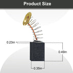 Carbon Brush Set compatible with RT0700CX3, RT0700C, RT0701C, 1-1/4 HP Compact Router (4 PCS)