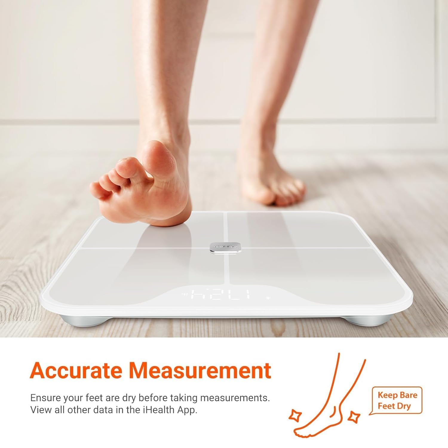 Nexus Smart Scale for Body Weight Bluetooth, Digital Bathroom Scale Body Fat and Muscle, Body Composition Monitor
