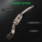 SCITOO 679-554 679-555 Left & Right Catalytic Converter Kit,EPA Compliant
