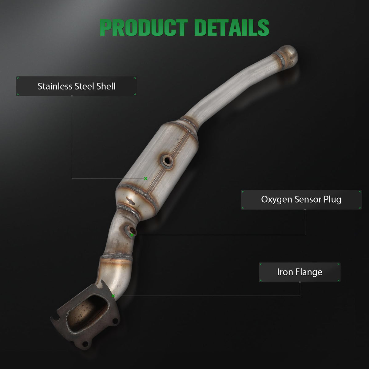 SCITOO 679-554 679-555 Left & Right Catalytic Converter Kit,EPA Compliant