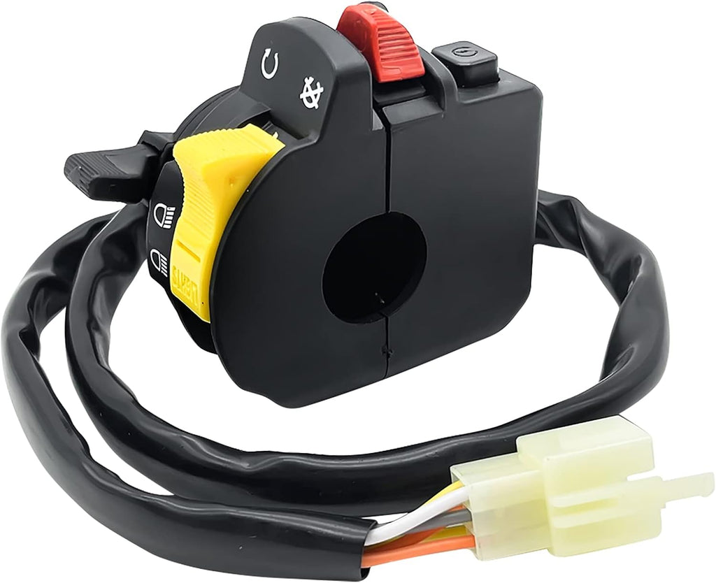 M MATI Left Handlebar Start Stop Headlight Switch for Suzuki KingQuad 300