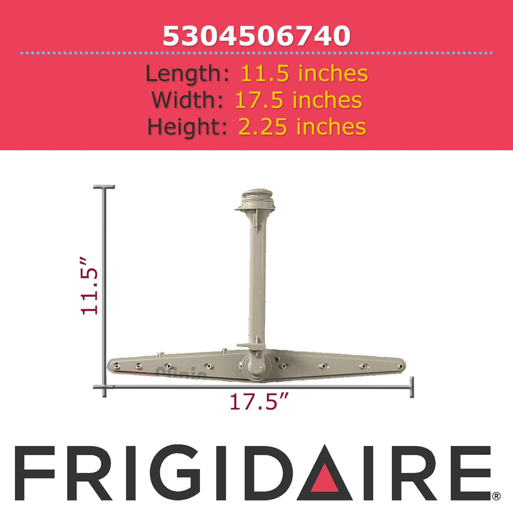 Frigidaire 5304506740 Center Spray Arm for Dishwashers, Gray