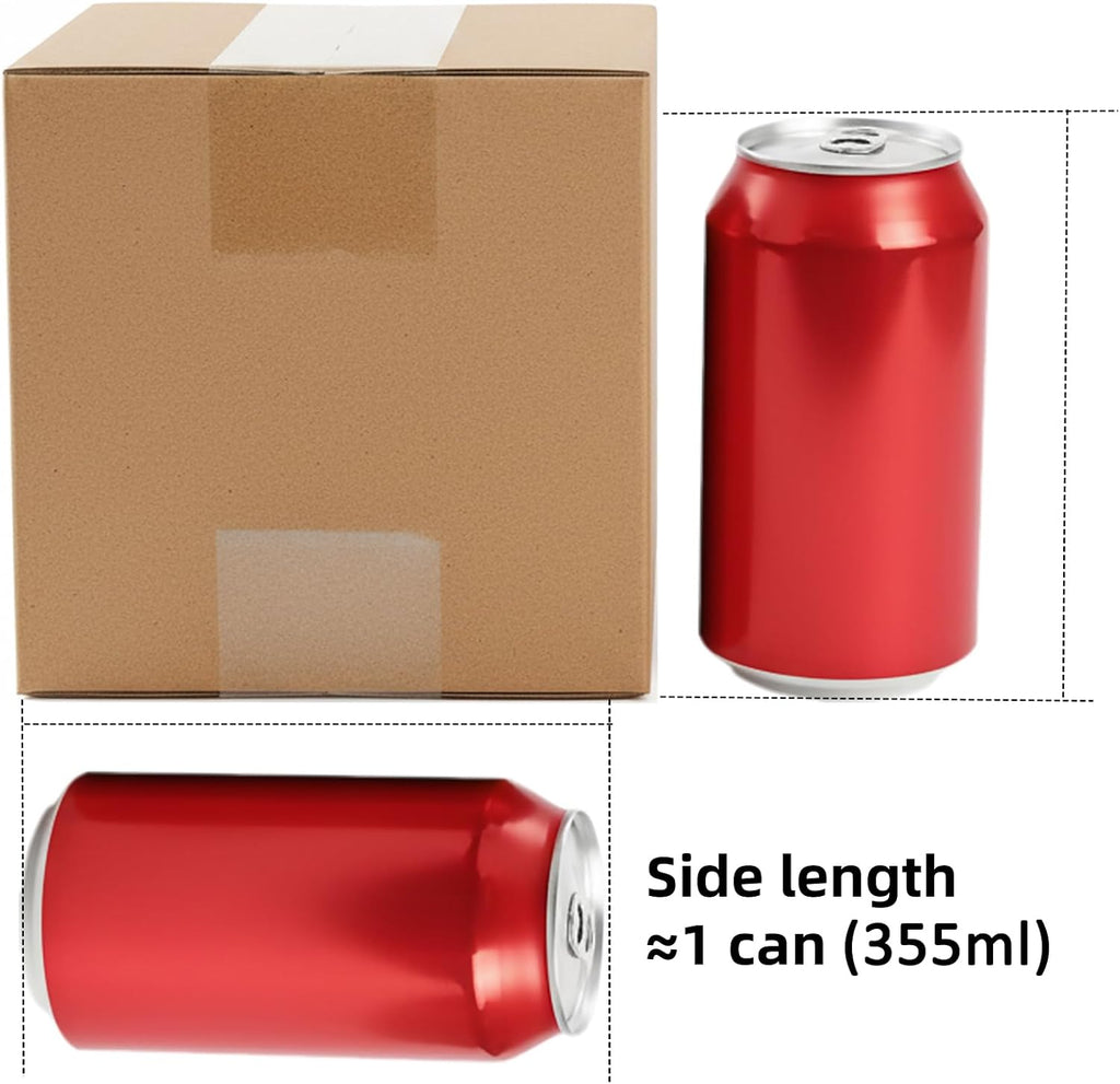 5x5x5 Inches Shipping Boxes, 30 Pack Corrugated Cardboard Box, Small Cube Mailing Boxes for Packing, Moving