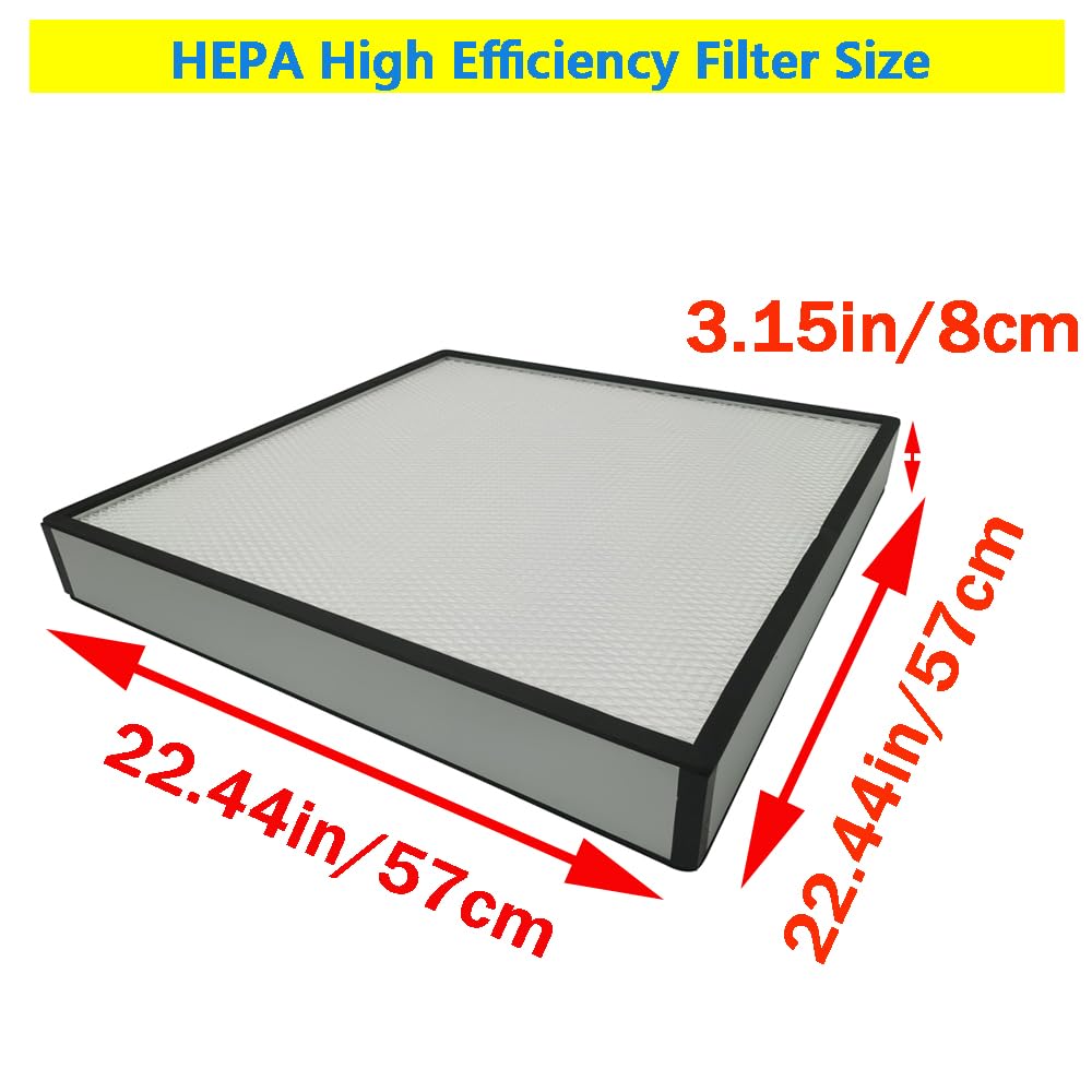JARYANNIX Laminar Flow Hood Filter Replacement Unit Replacement HEPA Filter