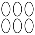 uxcell 6Pcs AS-228 Nitrile Rubber O-Rings 2-1/4" ID 2-1/2" OD 1/8" W