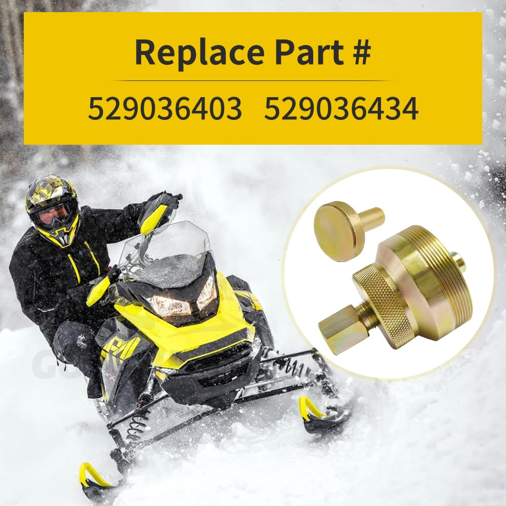 GOLKNHA Flywheel Puller Kit for Ski-Doo for Ski-Doo 850 ETEC 600R nowmobiles 2017-2021 OEM#529036403 529036434 Includes Essential Puller & Accessories