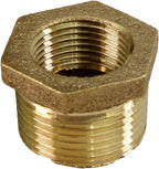 Supply Giant Supplies BRBU2003-NL 2 X 1-1/4-inch Brass Hex Bushing