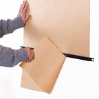 24'' Wall Mounted Kraft Paper Roll Dispenser & Cutter