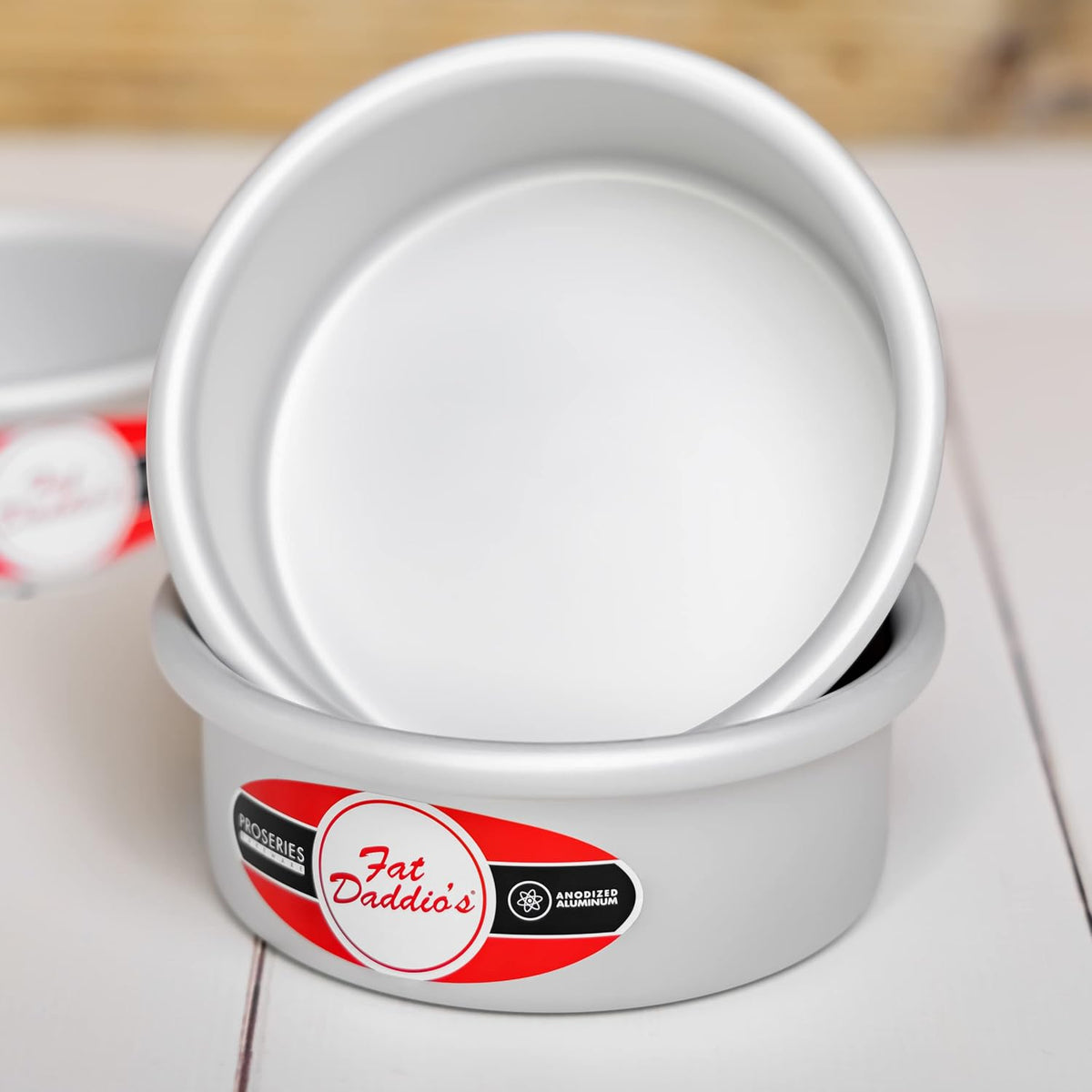 Anodized Aluminum Round Cake Pan, 12 x 3 Inch