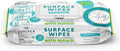 1 Pack Surface Wipes with Bleach, All-Purpose Cleaner for Bathroom, Kitchen, Office, 72 Count Soft Flow, Fresh Scent