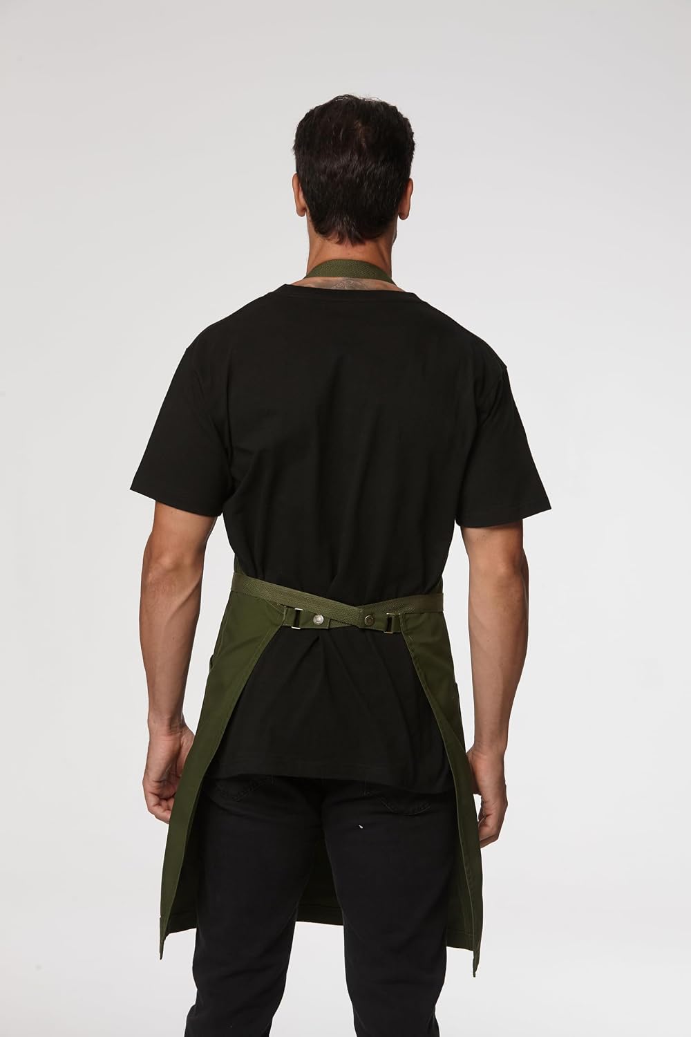 Chef Men Canvas Waterproof Apron Pocket 4251GB