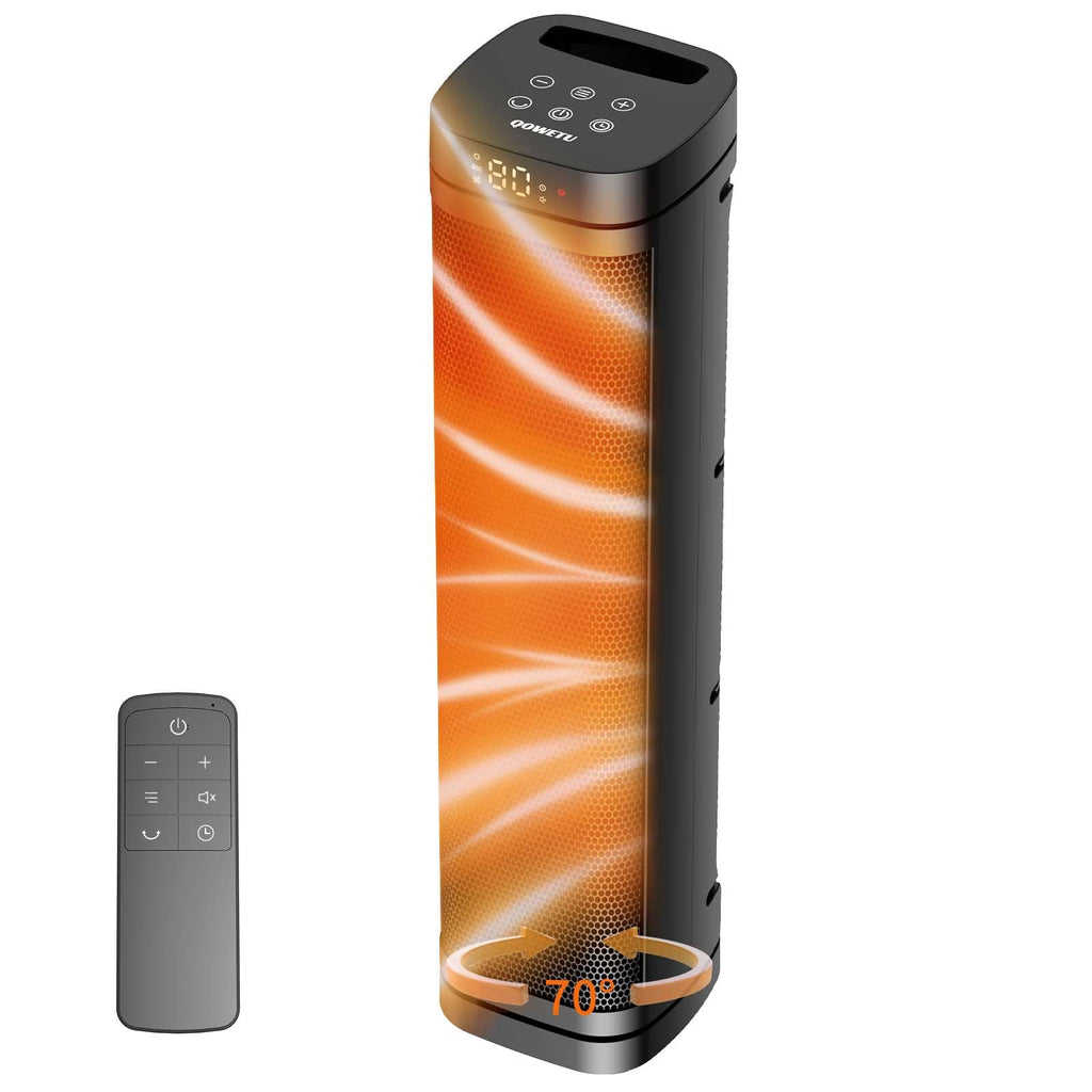 24 inches X-Large 1500W Electric Space Heaters for Indoor Use