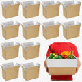 12 Pack Insulated Shipping Box, 10.8'' x 7.3'' x 6.5''