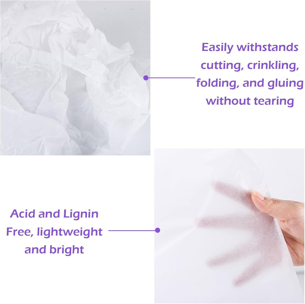 115 Sheets 20x30 White Tissue Paper for Gift Bags