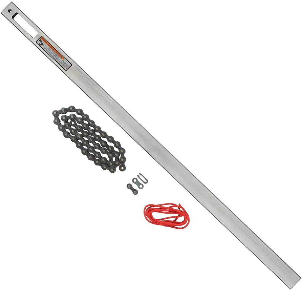 Chain Drive 750 3/4 HPc Garage Door Opener Bundle with Battery Backup and 8ft Extension Kit