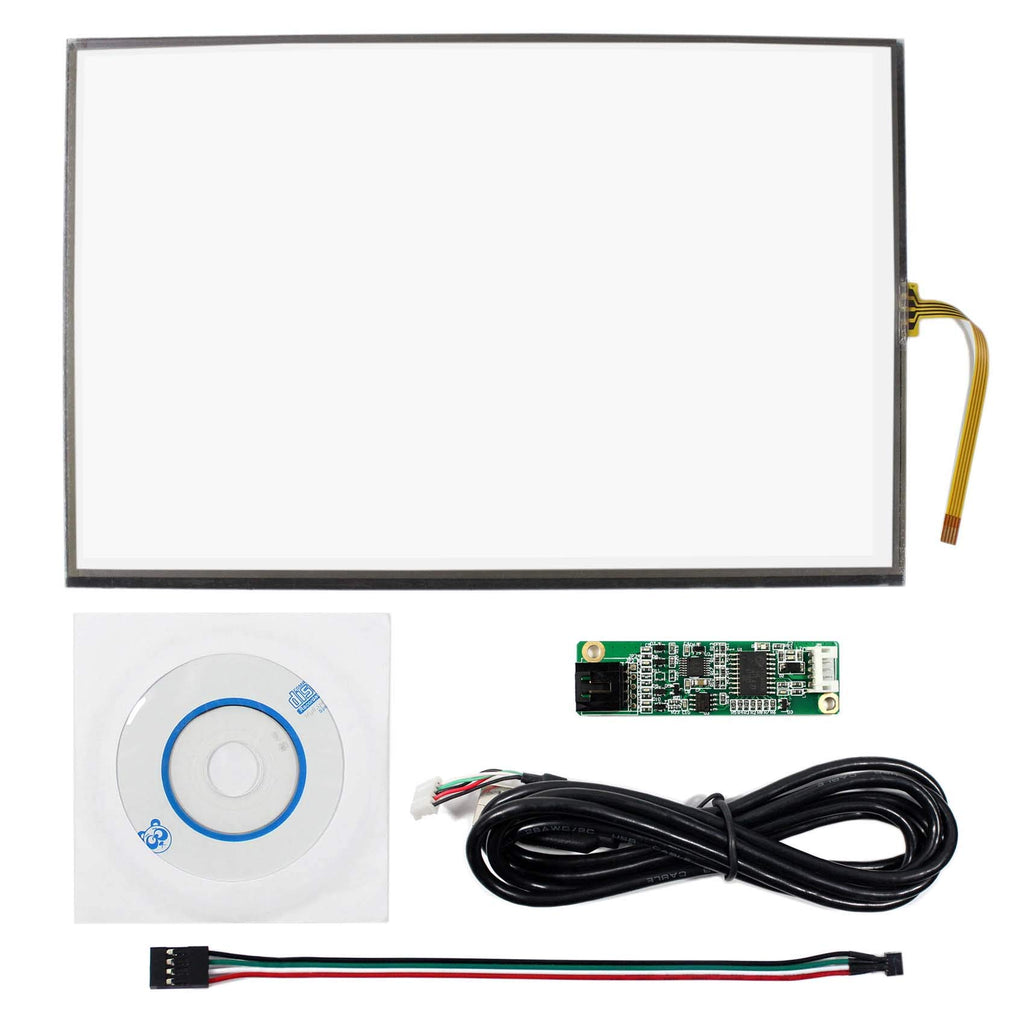 VSDISPLAY 10.1" Resistive Touch with Controller Work for 10.1 inch LCD