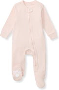 Girls' Organic Cotton, Sleep and Play Footed Pajamas