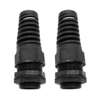 LifCratms 2Pcs NPT 1" Black Cable Gland