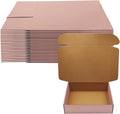 Pink Shipping Boxes 20 Pack 12x10x3 inch, Corrugated Cardboard Gift Box