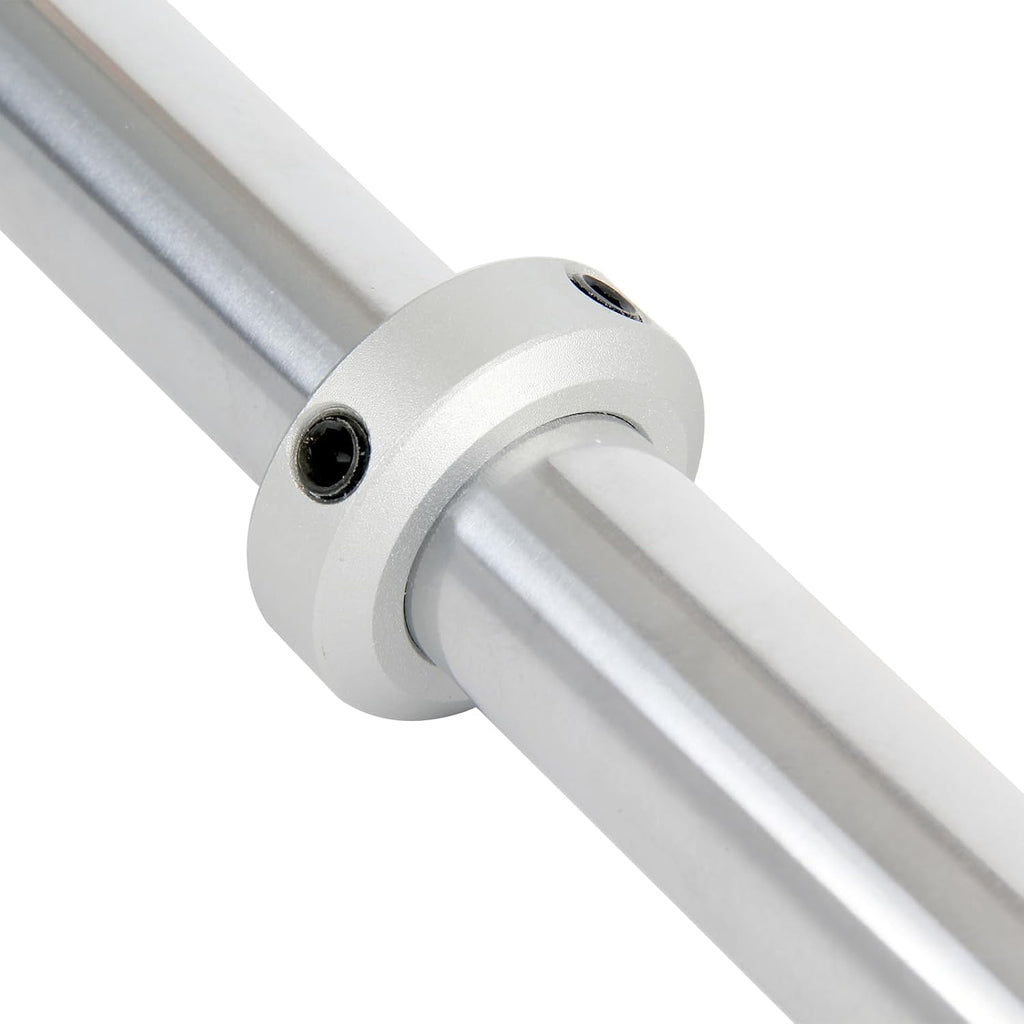 (4-Pack) Aluminum Alloy 12mm Bore Shaft Collars Screw Style，Bore Shaft Collars with 12mm Bore Size, 20mm Outer Diameter, and 8mm Width - Suitable for CNC Machine Tools