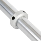 (4-Pack) Aluminum Alloy 12mm Bore Shaft Collars Screw Style，Bore Shaft Collars with 12mm Bore Size, 20mm Outer Diameter, and 8mm Width - Suitable for CNC Machine Tools