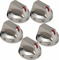 DG64-00473A Stove Knobs 5 Pack for Samsung Gas Range Oven
