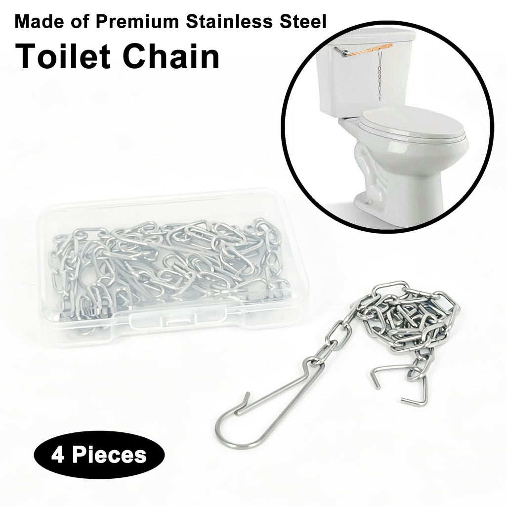 NEYZIG 4 Pack Toilet Flapper Chain Replacement Kit