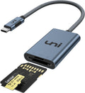 USB-C SD 4.0 Card Reader, UHS-II SD Card Adapter for Micro SD, SD,SDXC | High Speed Memory Card Reader for SDHC