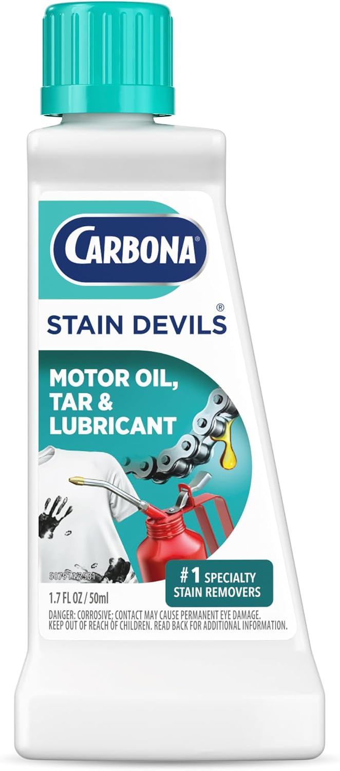 Stain Devils #7 Spot Cleaner, Motor Oil, Tar & Lubricant, 1.7 Fl Oz