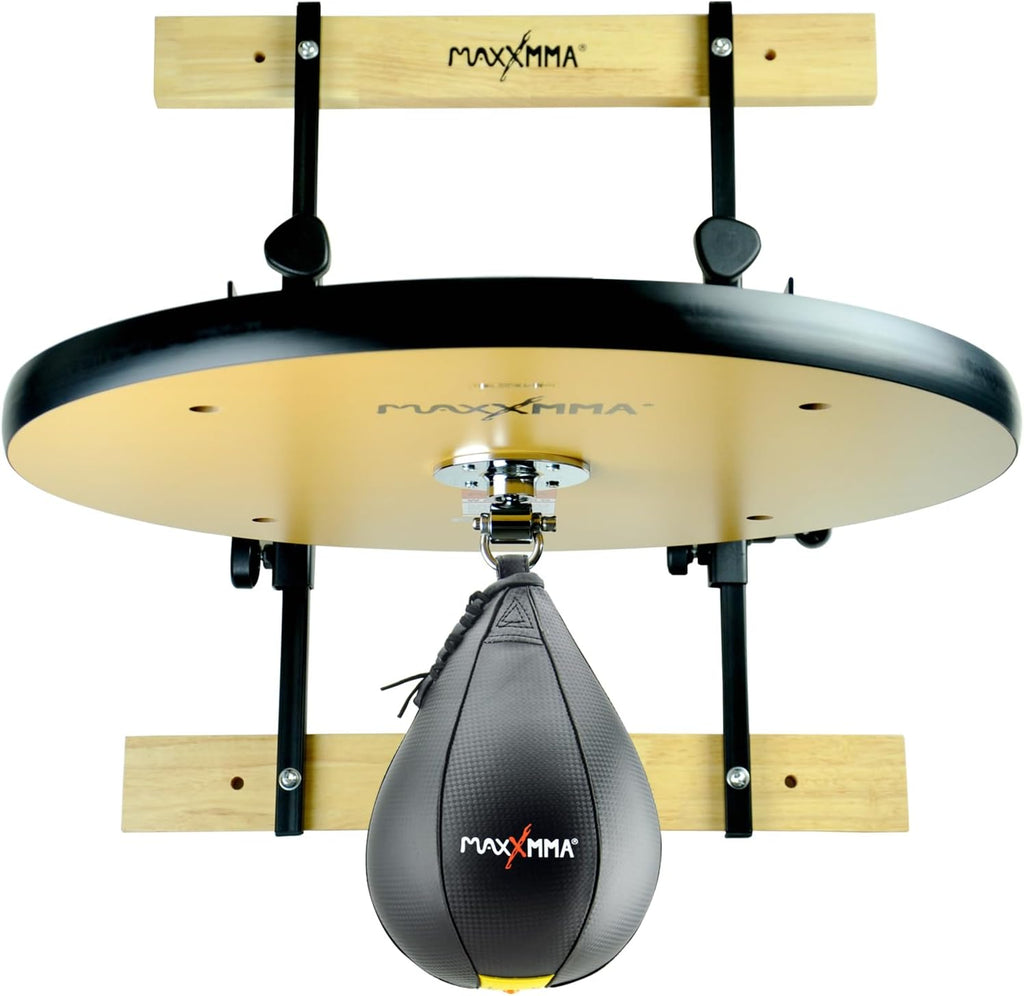 Speed Bag Platform Kit - Heavy Duty Boxing Training Equipment with Punching Ball, Adjustable Height for Home Fitness