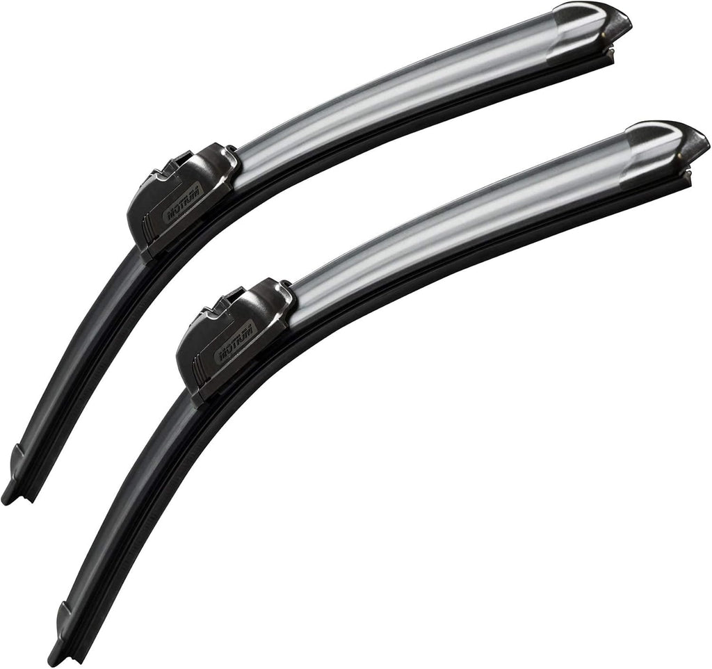 OEM QUALITY Premium All-Season Windshield Wiper Blades (22"+19" pair for front windshield)