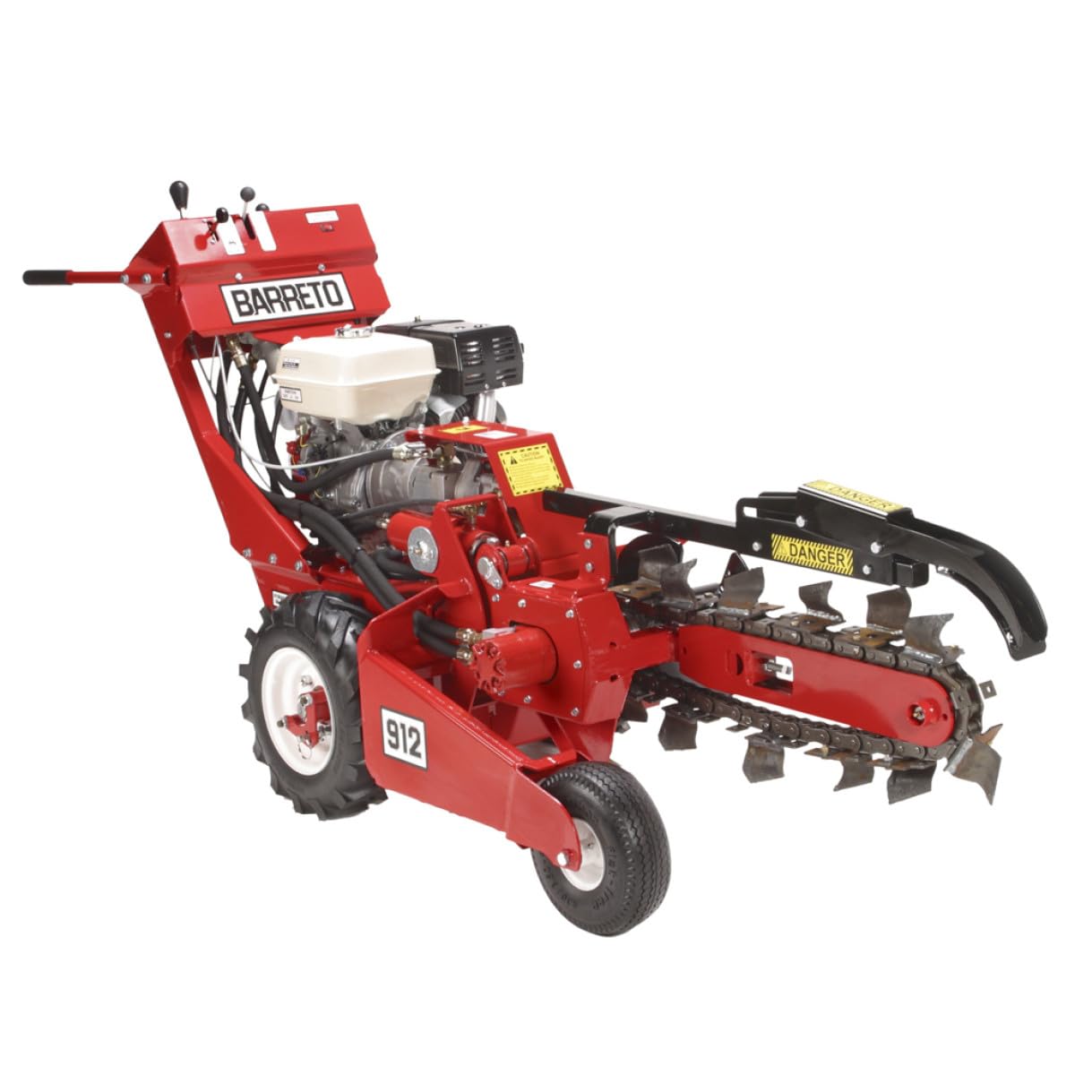 ydraulic Walk-behind Barreto 924 Mini Trencher
