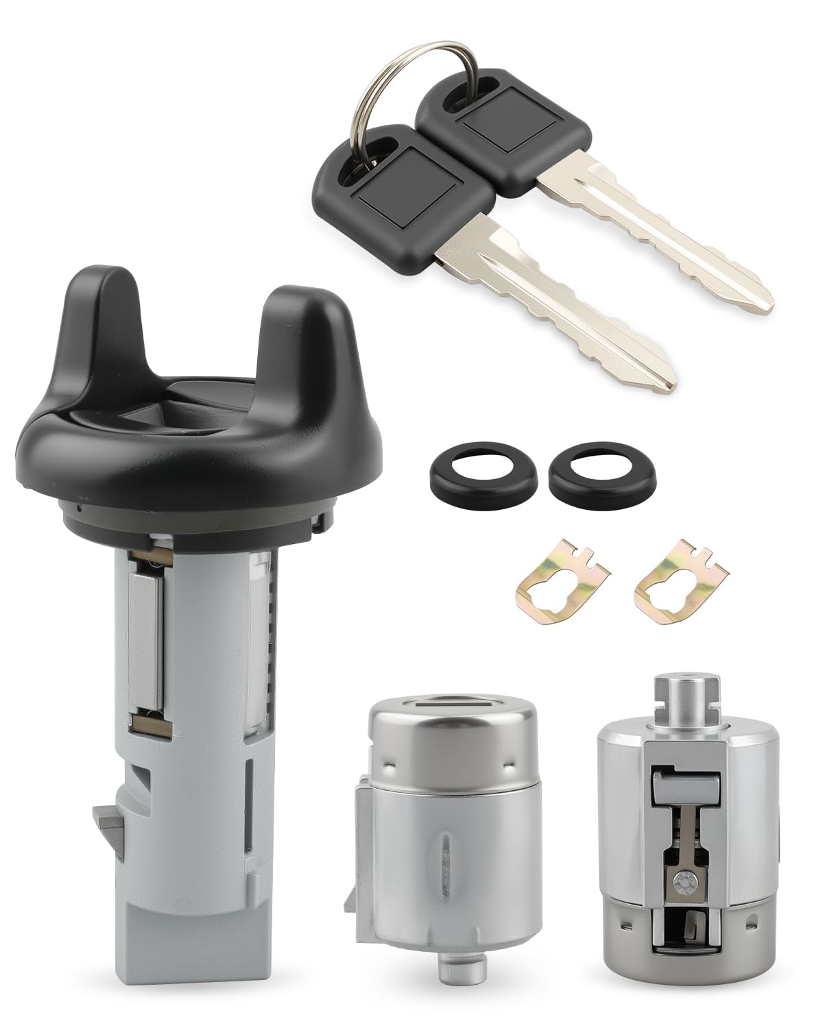 Door Handle & Ignition Switch Lock Cylinders Fit for Chevy C1500, for GMC